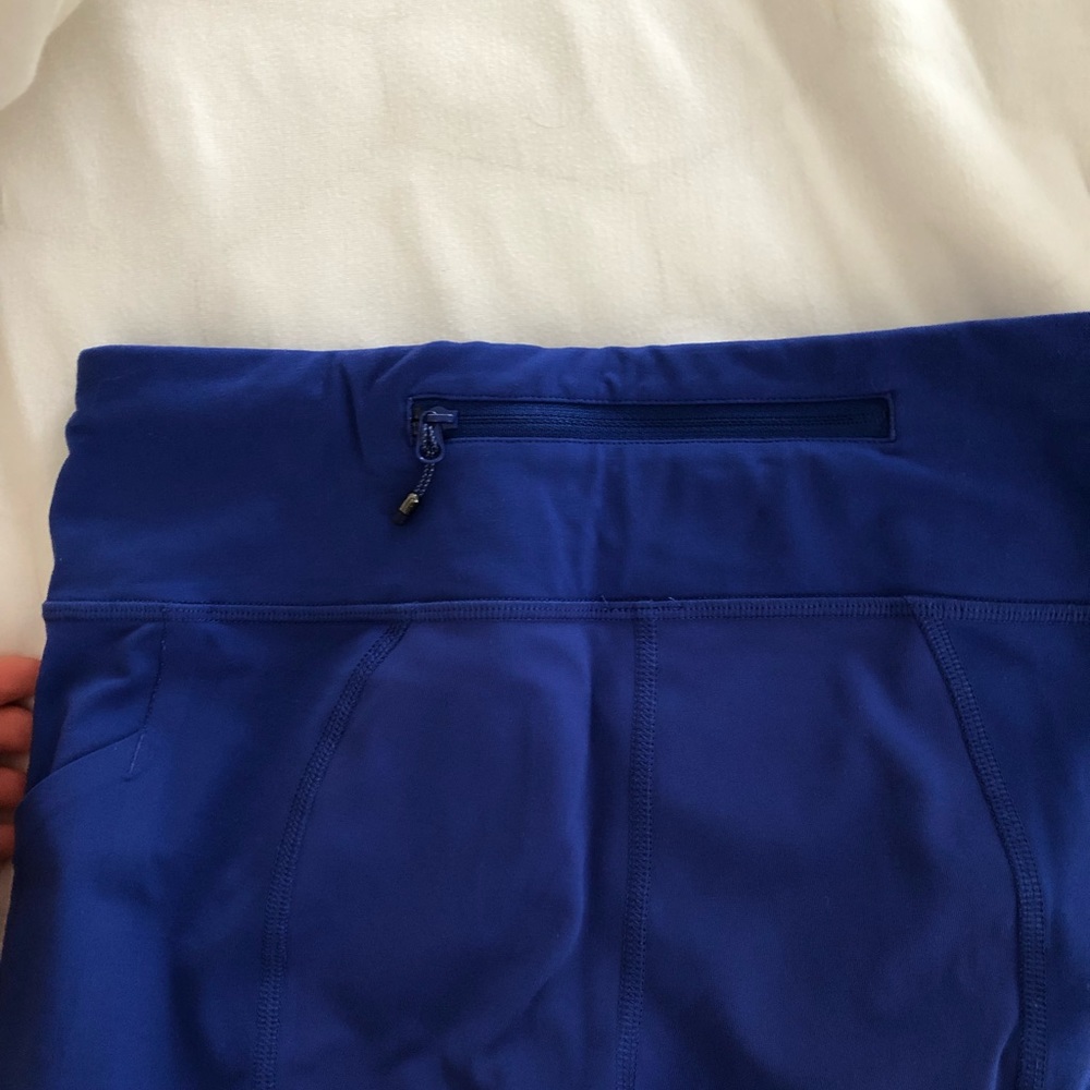 Blue size 4 lululemon leggings